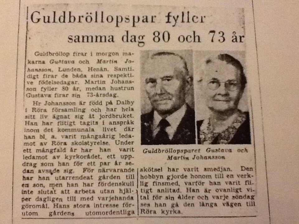 Annons I Tidningen