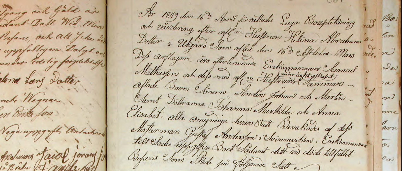 Helena Abrahamsdtr Orusts-och-Tjörns-häradsrätt-FII-17-1847-1849-Bild-860-sid-851