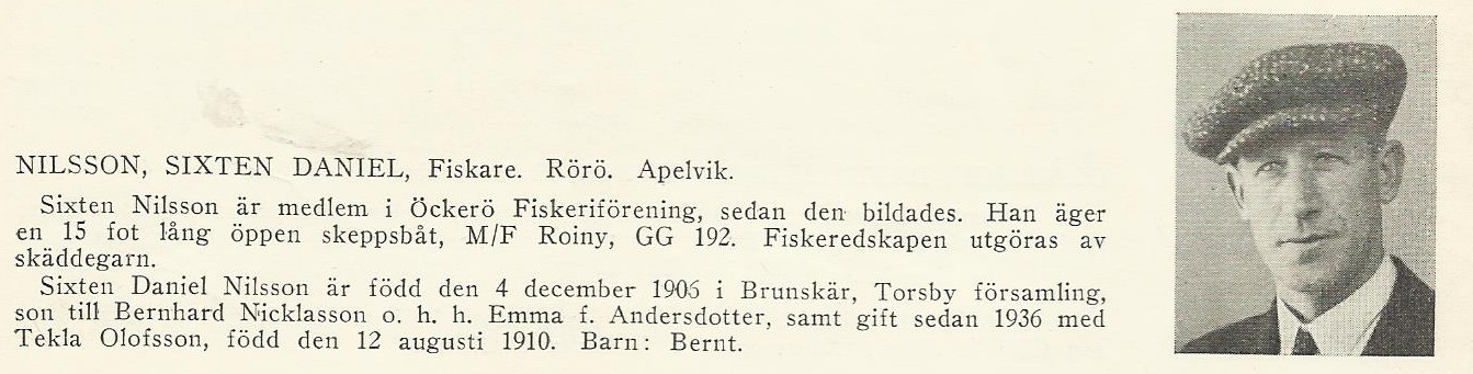 Nilsson Sixten Daniel..