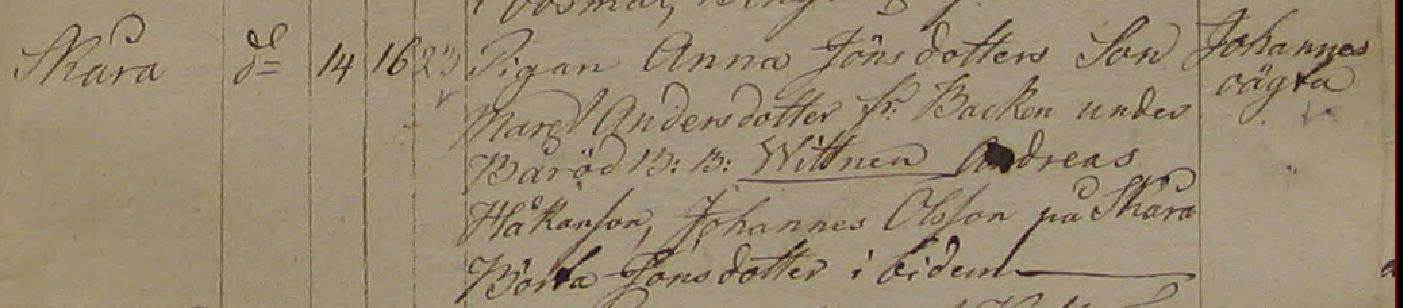 Födelseboken Solberga 1819