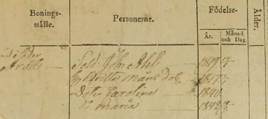Husförhör 1840 Sid1