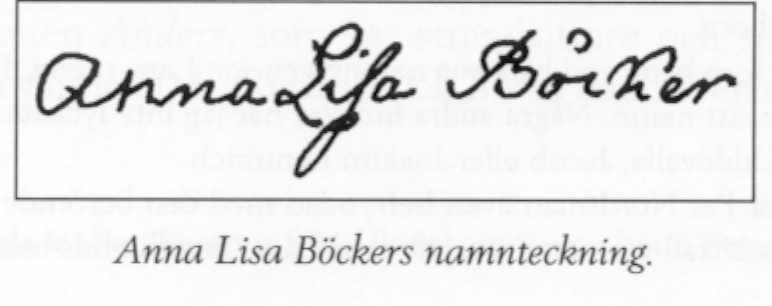 Anna Lisa Böcker