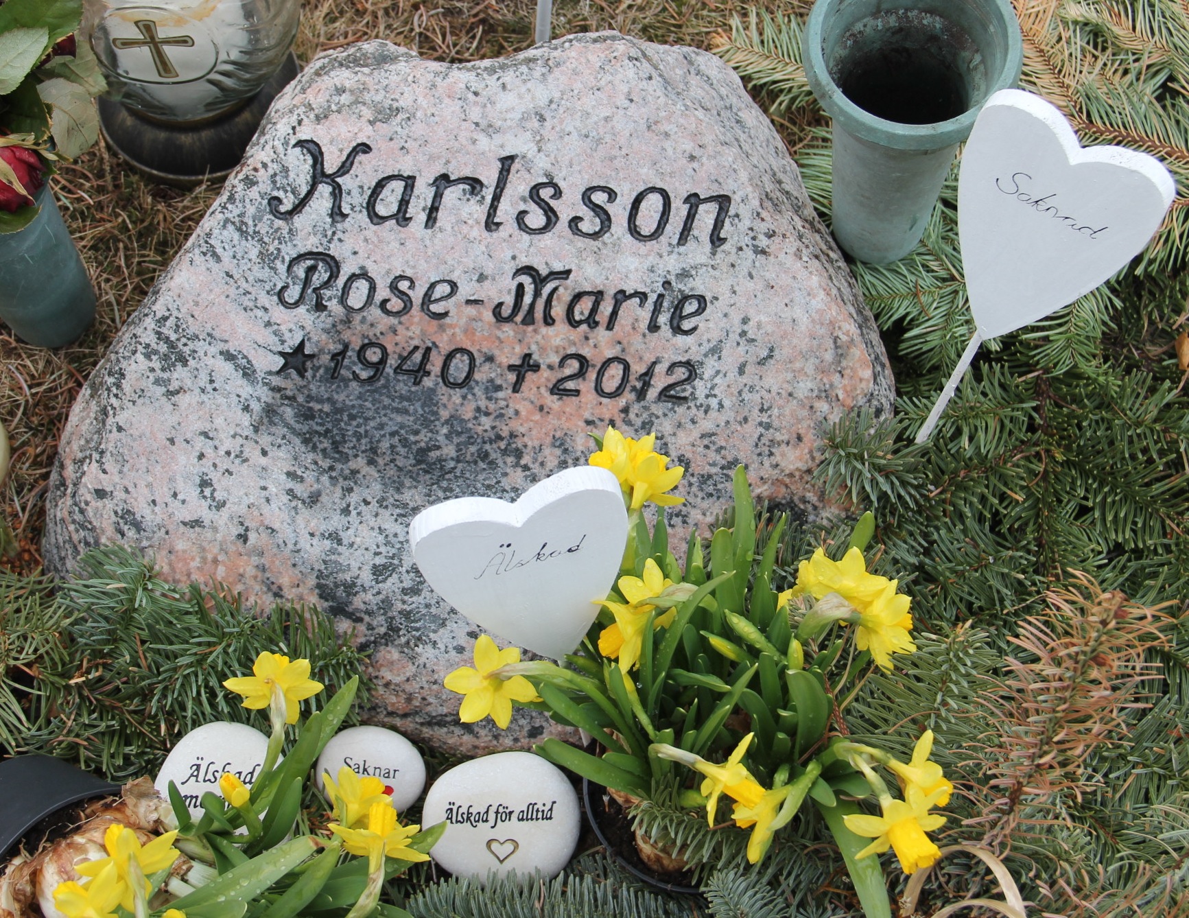 Grav U350 Hönö Kyrkogård