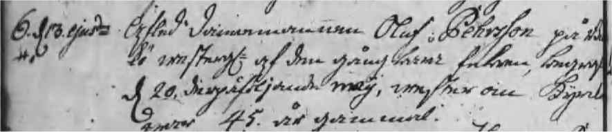 Döda 1764 Öckerö