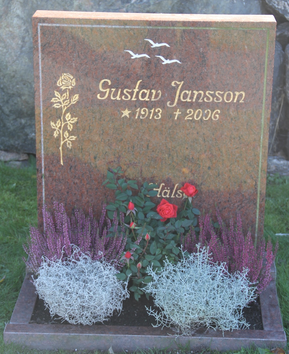 Grav SM016 Öckerö Kyrkogård
