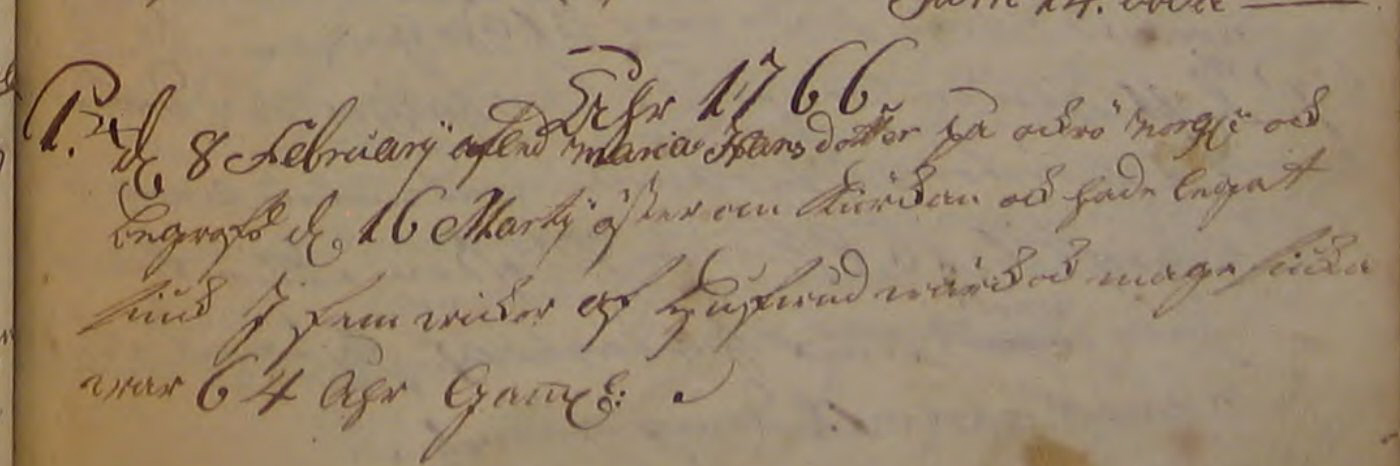 Döda 1766
