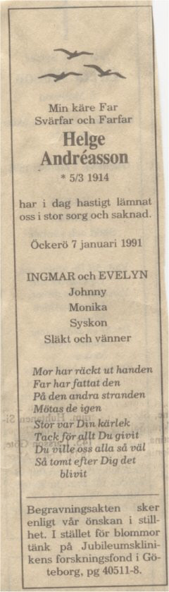 Helge Bernad Andreasson
