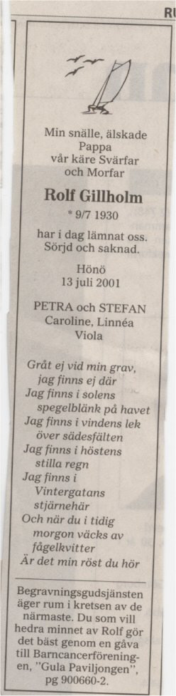 Rolf Arne Gillholm