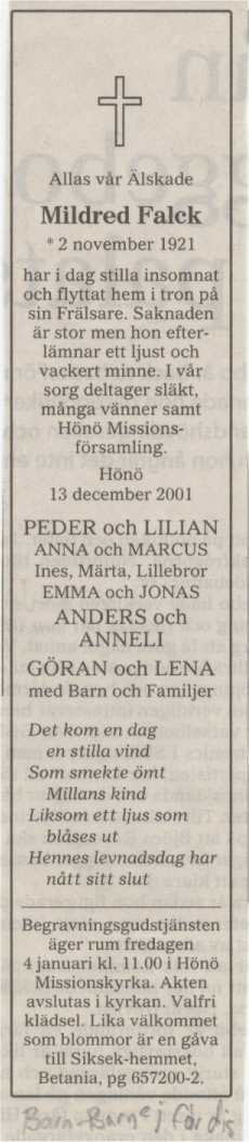 Mildred Sofia Persson