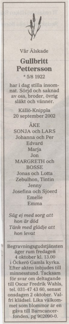 Gulli Birgitta Olofsson