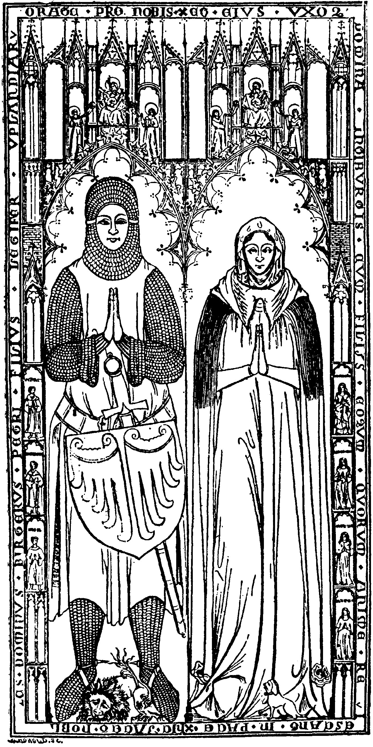 Birgers gravsten i uppsala domkyrka