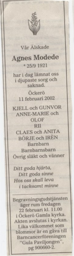 Agnes Dorotea Bryngelsson