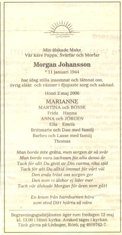 Morgan Arvid Johansson