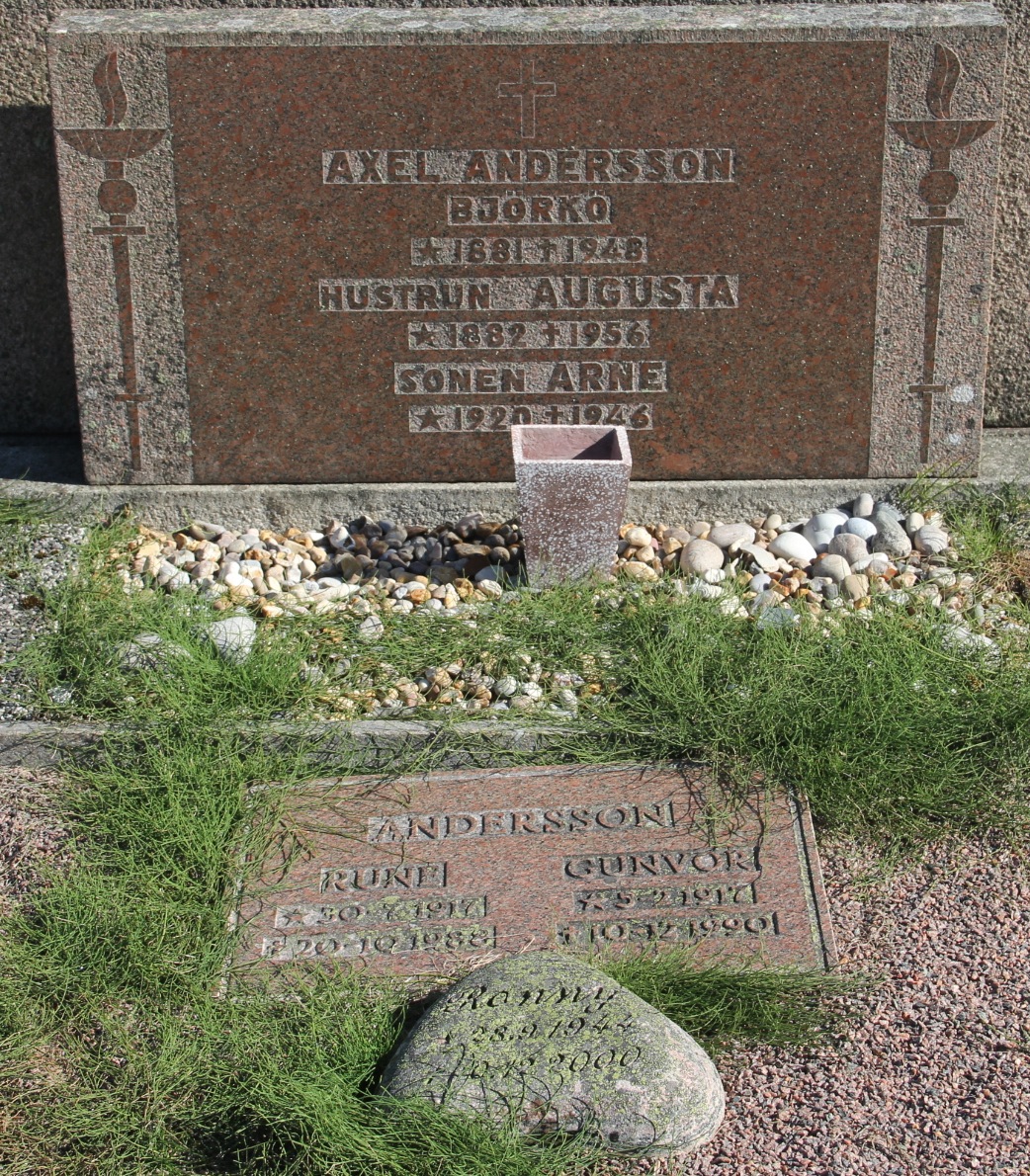 Grav F145 Öckerö Kyrkogård