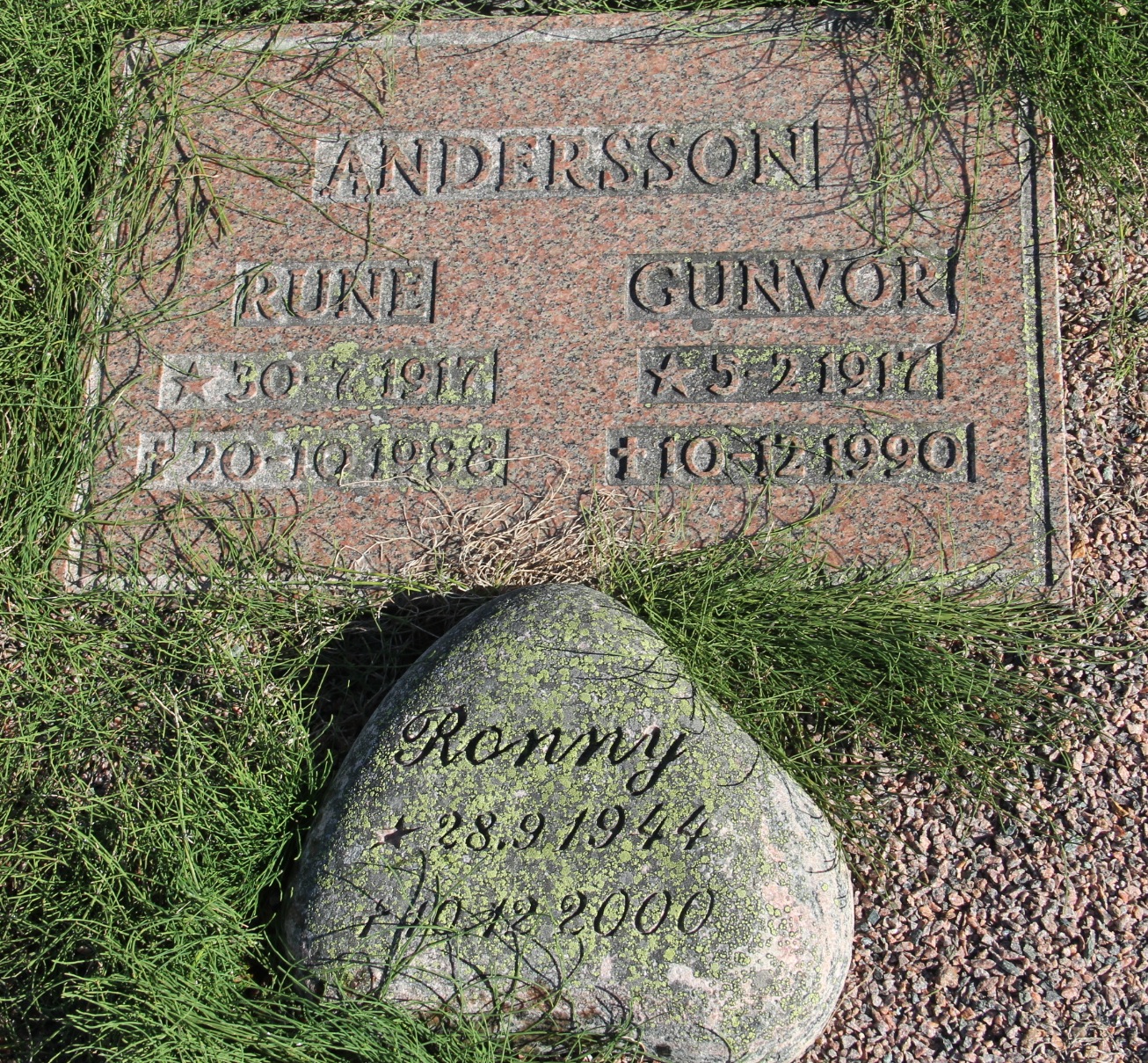 Grav F145 Öckerö Kyrkogård