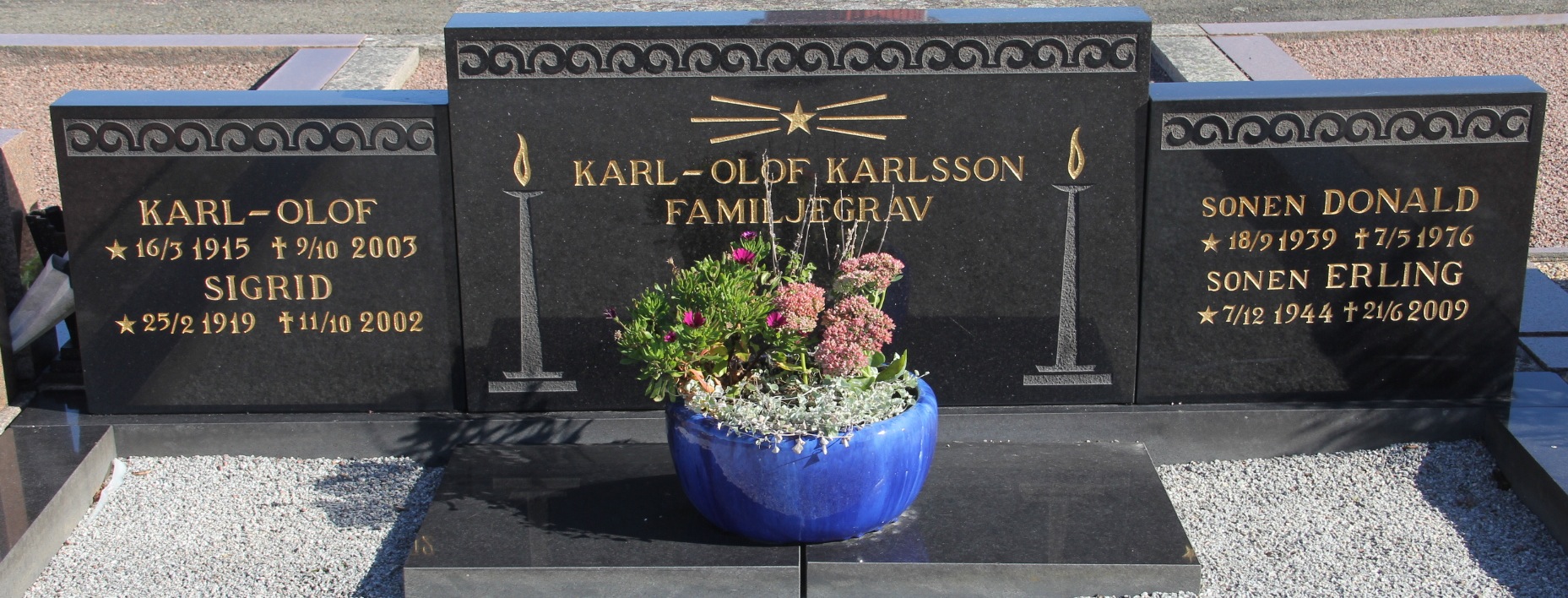 Grav F174 Öckerö Kyrkogård