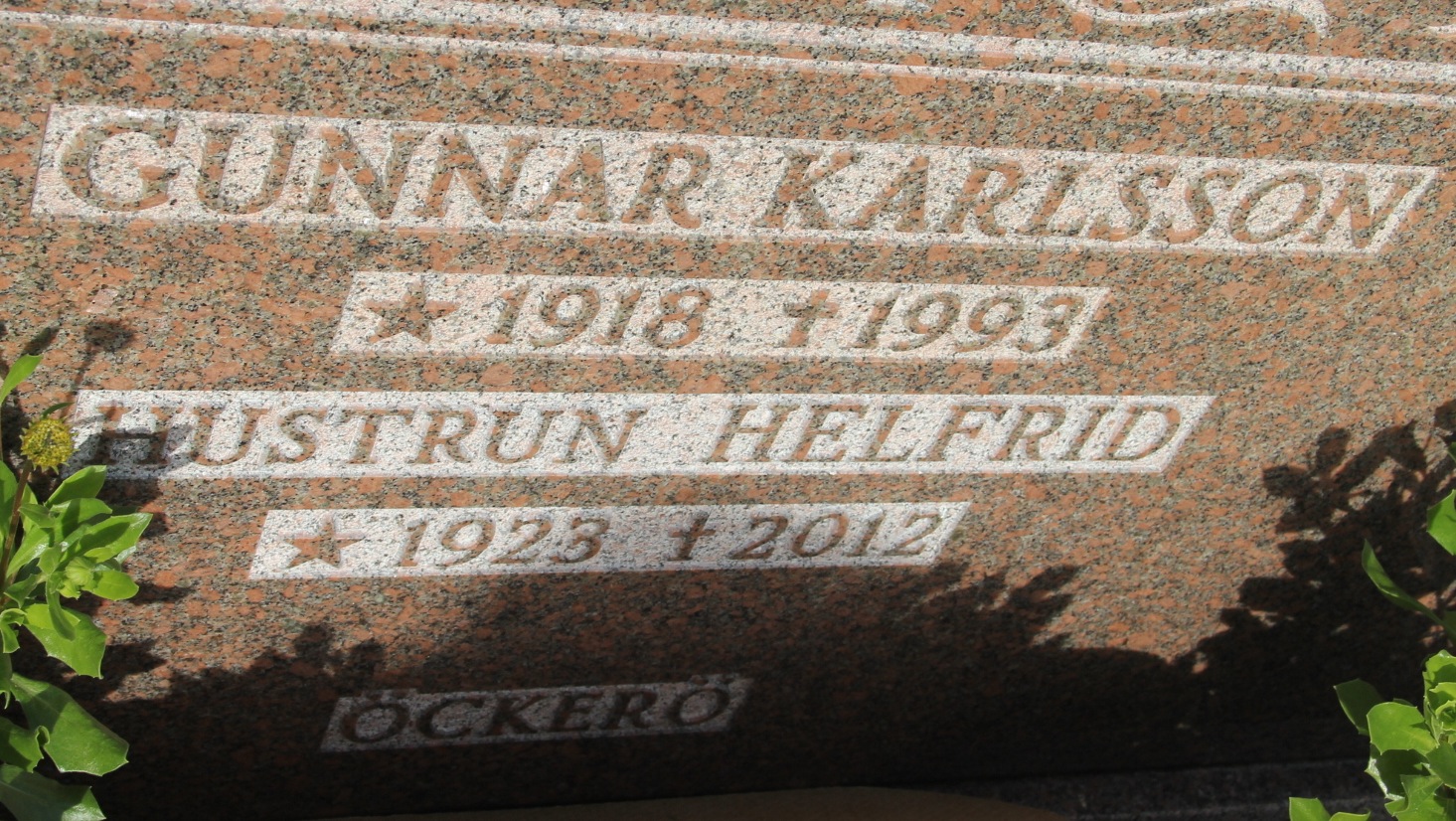 Grav G189 Öckerö Kyrkogård