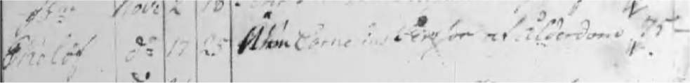 Dödboken Hålta 1821