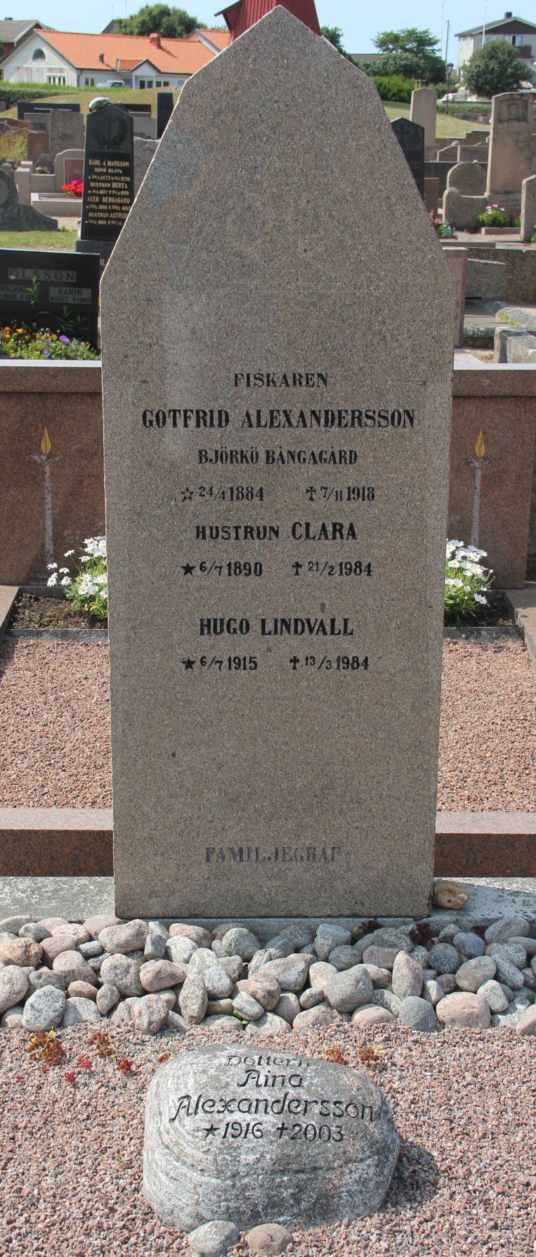 Grav E044 Öckerö Kyrkogård