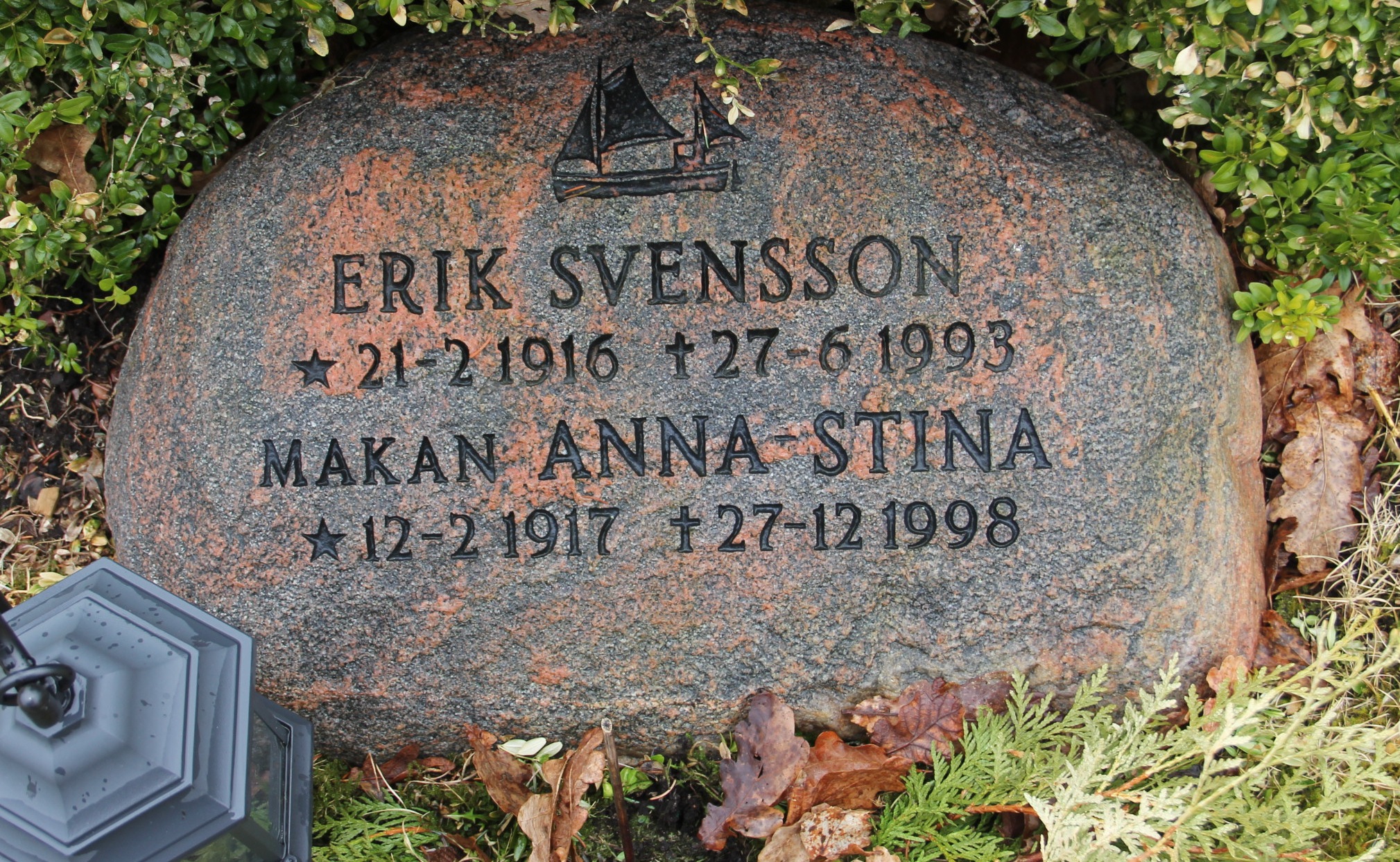 Grav U051 Hönö Kyrkogård