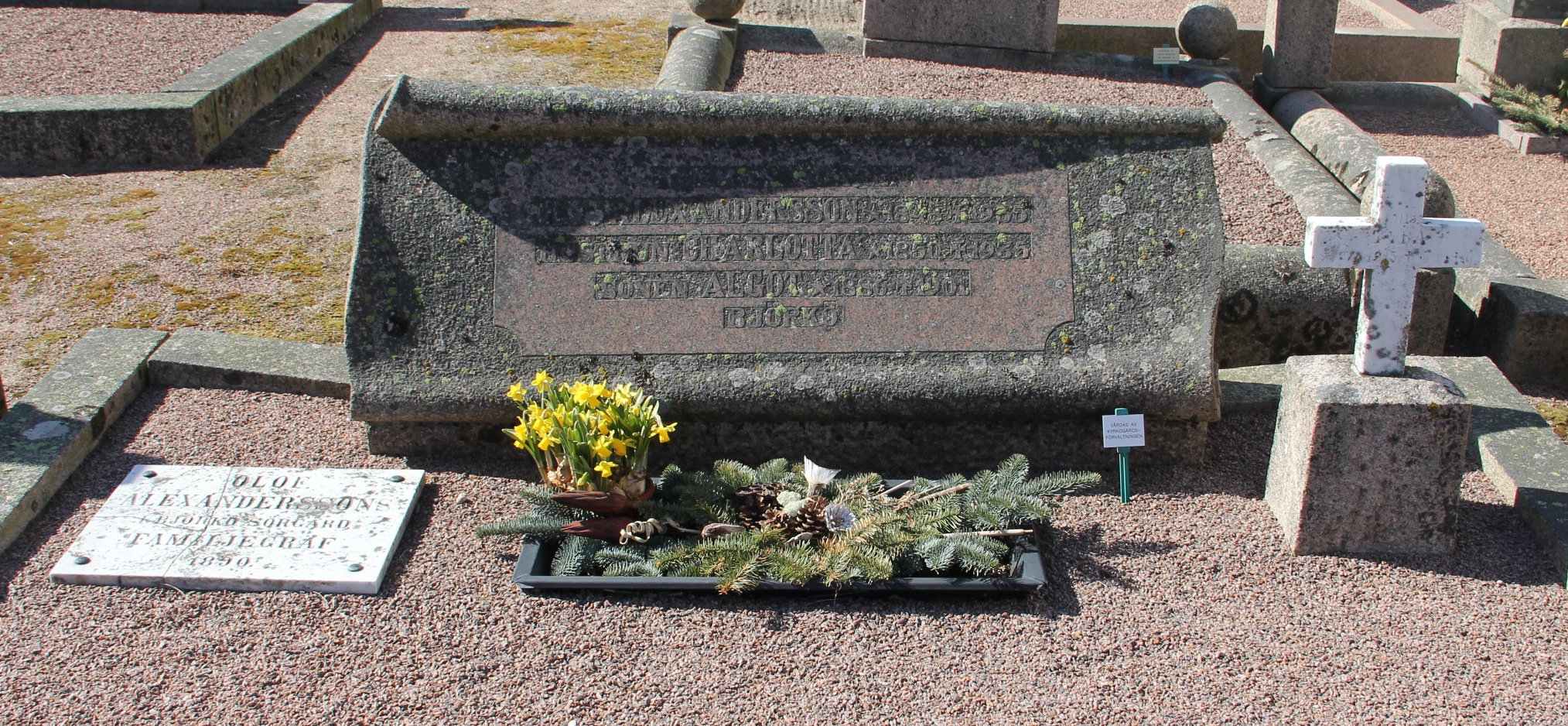 Grav A047 Öckerö Kyrkogård