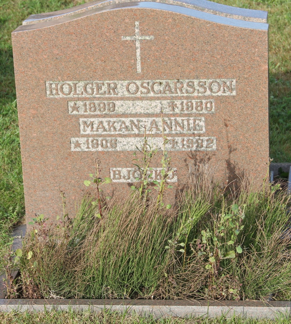 Grav G186 Öckerö Kyrkogård