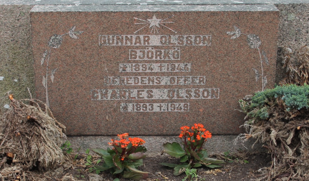 Grav F115 Öckerö Kyrkogård