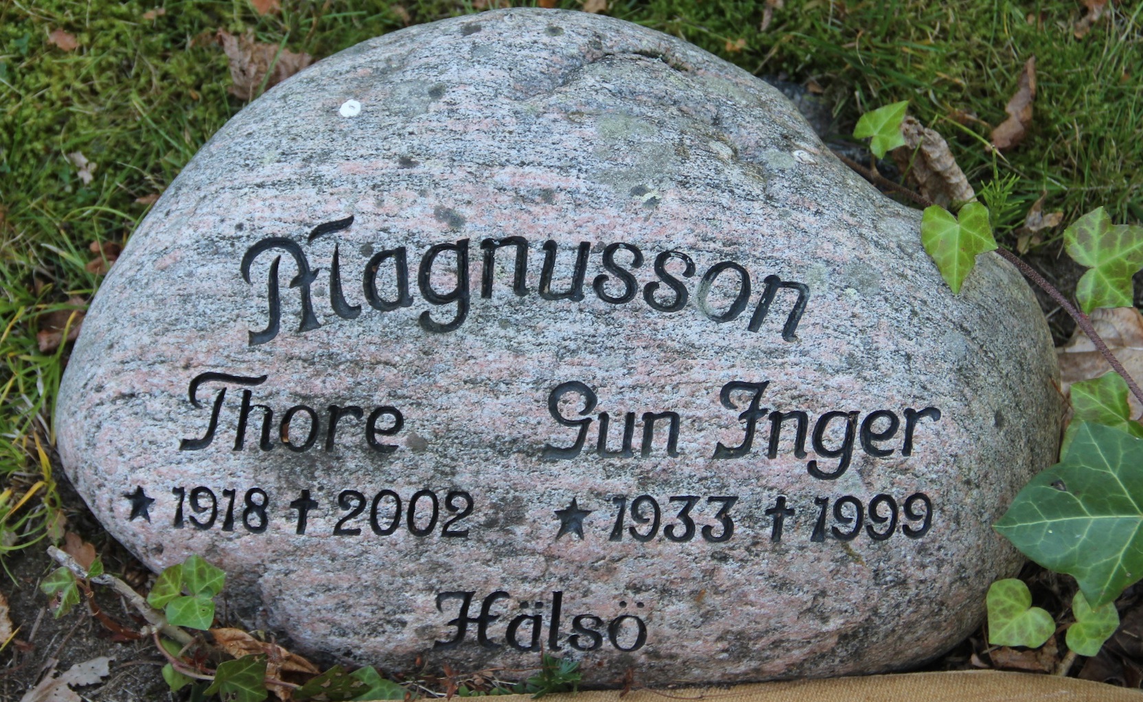 Grav J020 Öckerö Kyrkogård