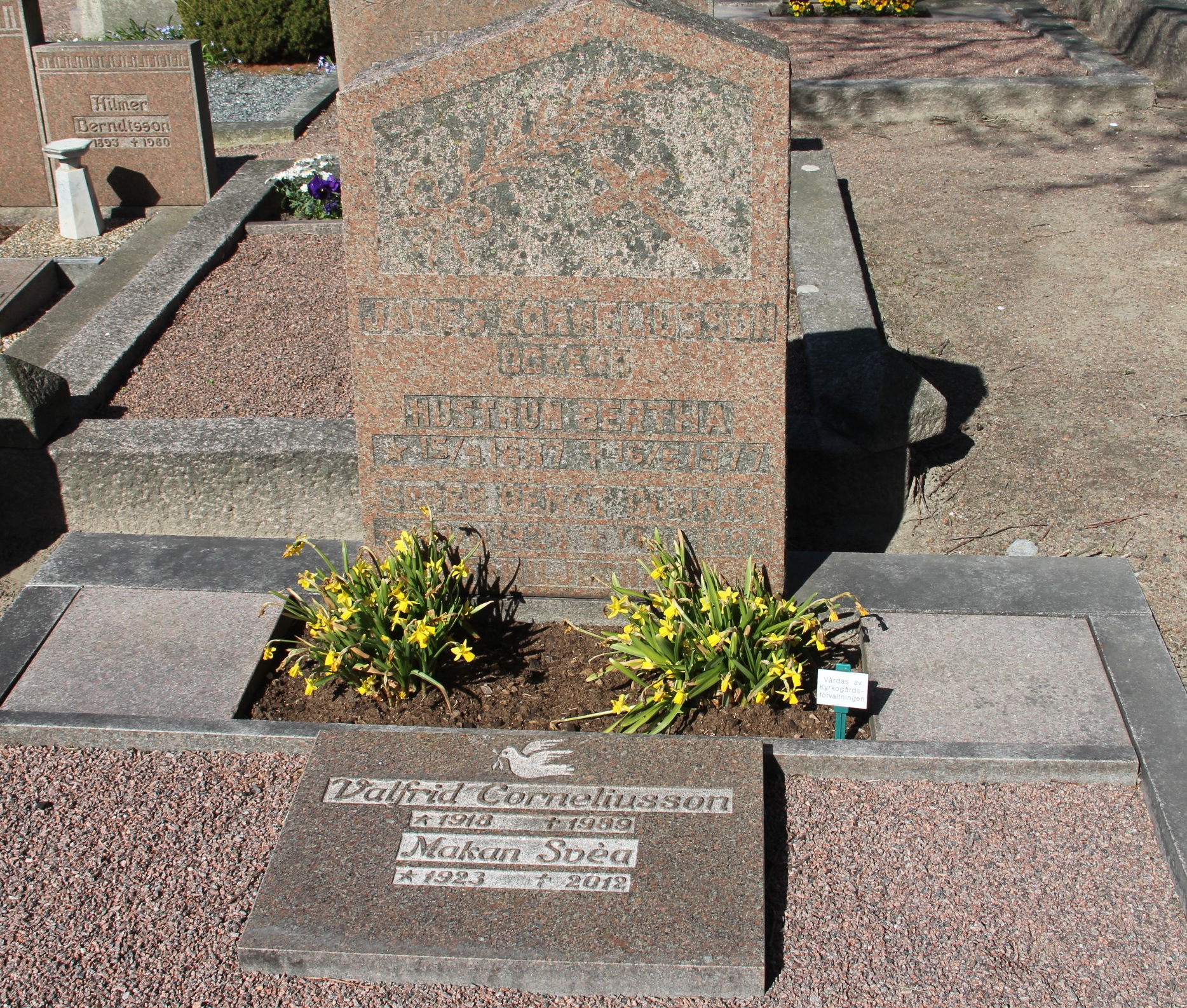 Grav D222 Öckerö Kyrkogård
