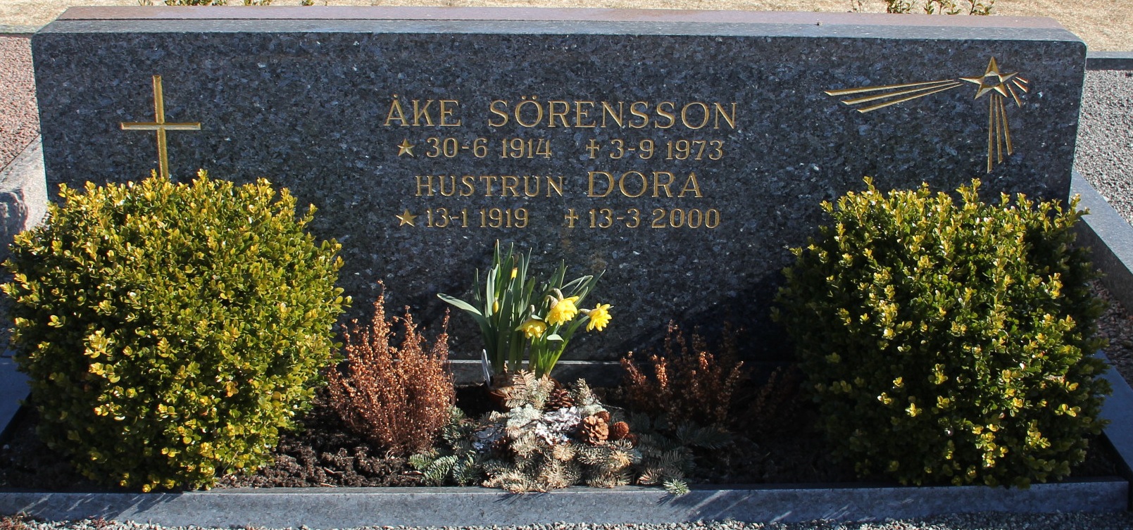 Grav G035 Hönö Kyrkogård