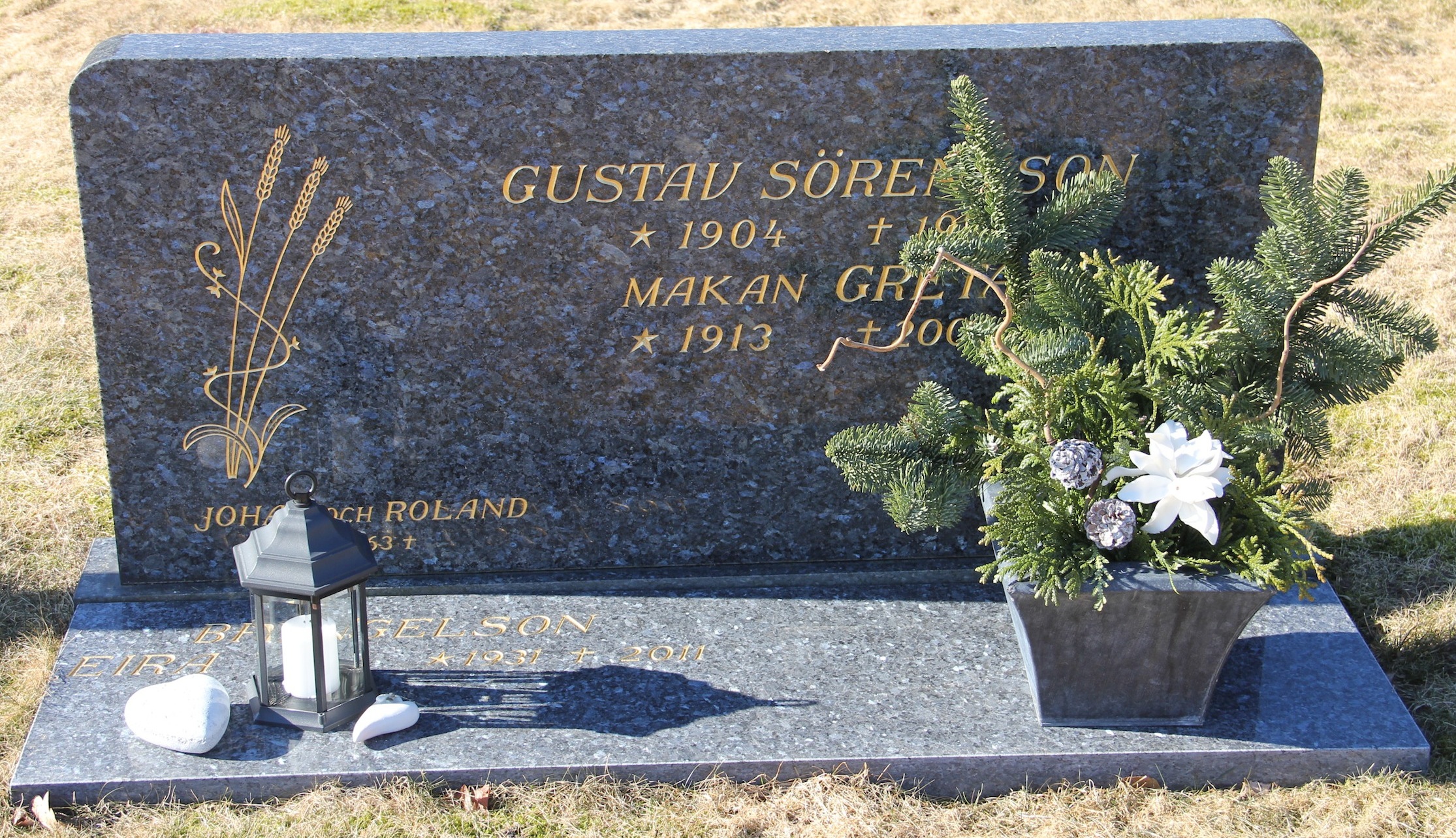 Grav B016 Hönö Kyrkogård