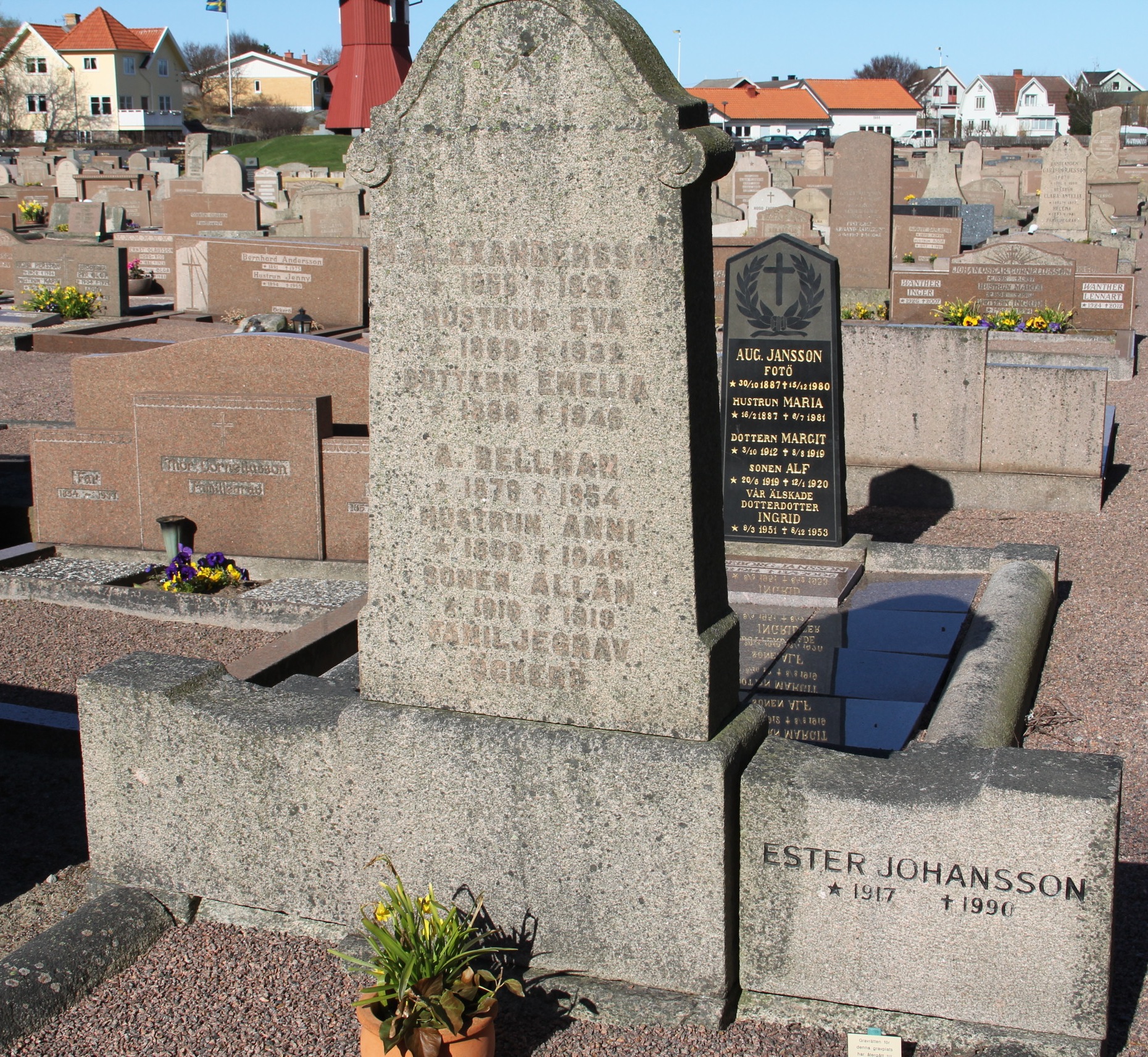 Grav D014 Öckerö Kyrkogård