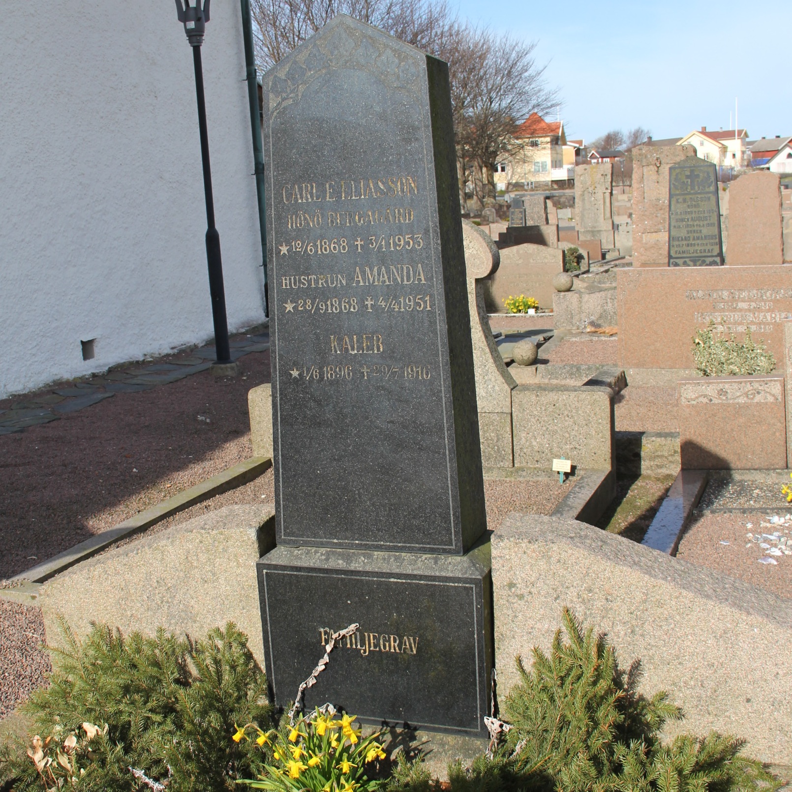 Grav B048 Öckerö Kyrkogård
