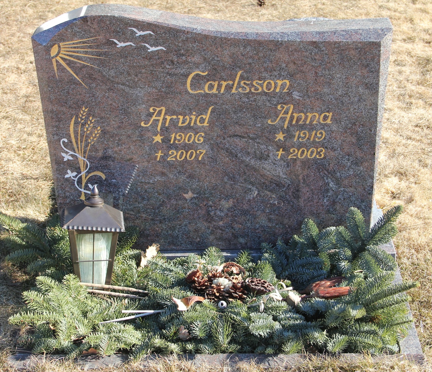Grav A069 Hönö Kyrkogård