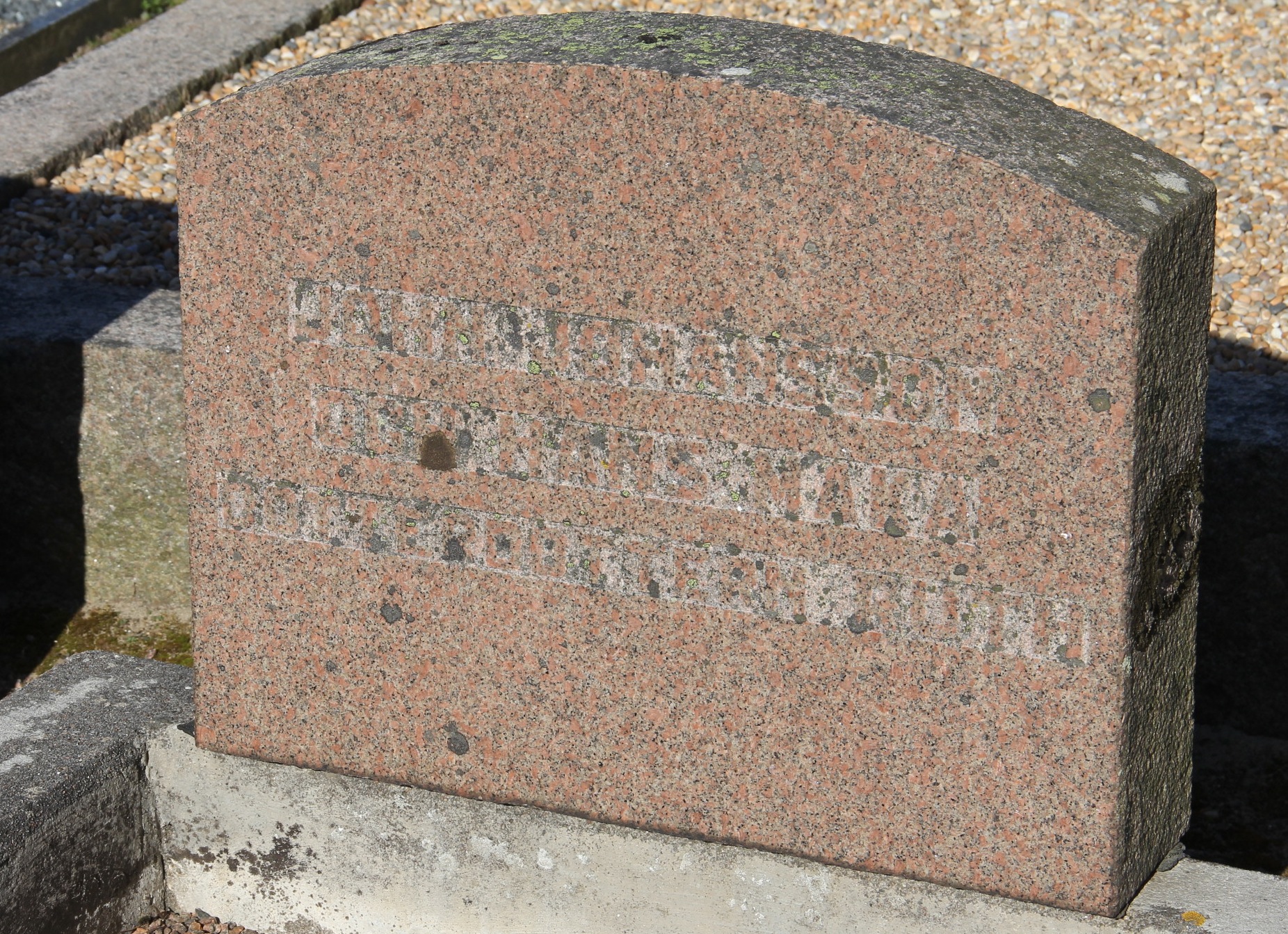 Grav C159 Öckerö Kyrkogård
