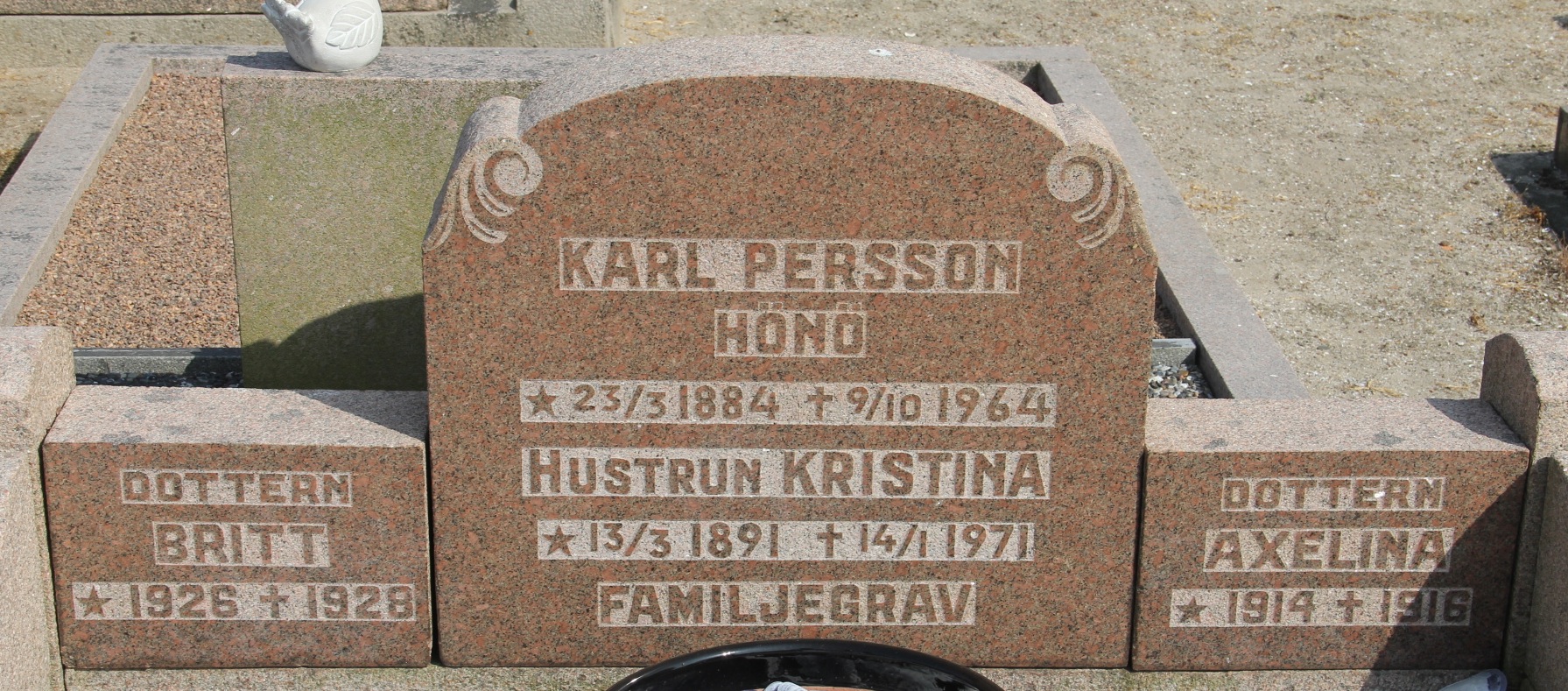 Grav E148 Öckerö Kyrkogård