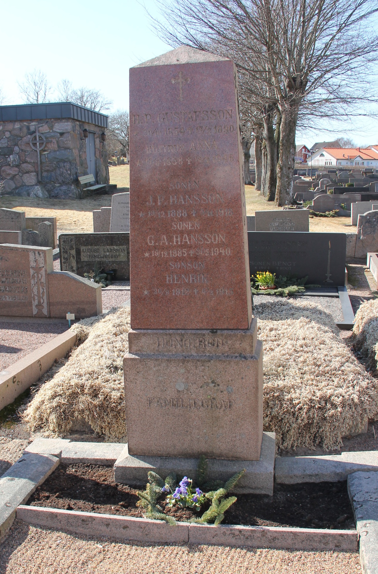 Grav A127 Öckerö Kyrkogård