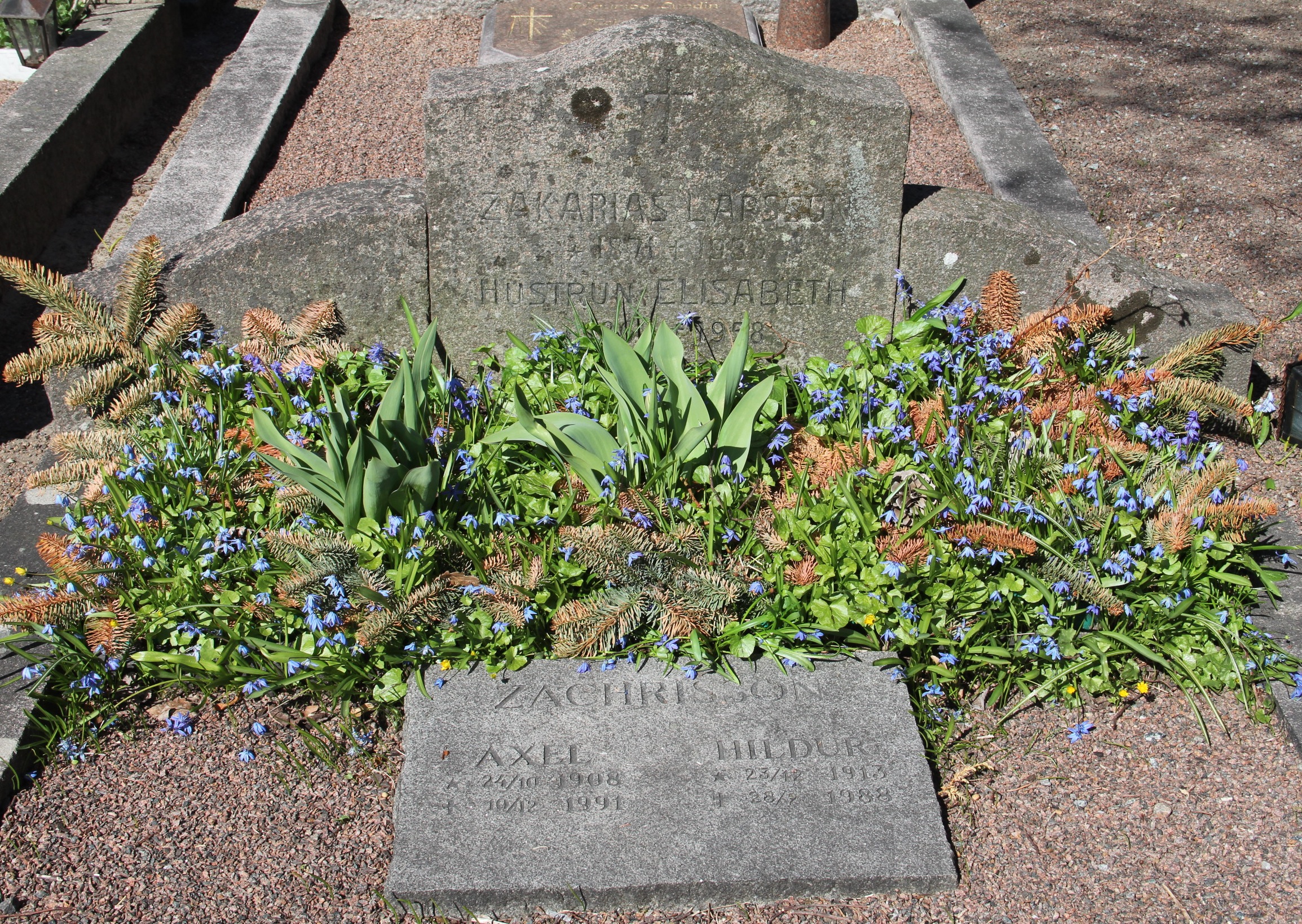 Grav D242 Öckerö Kyrkogård