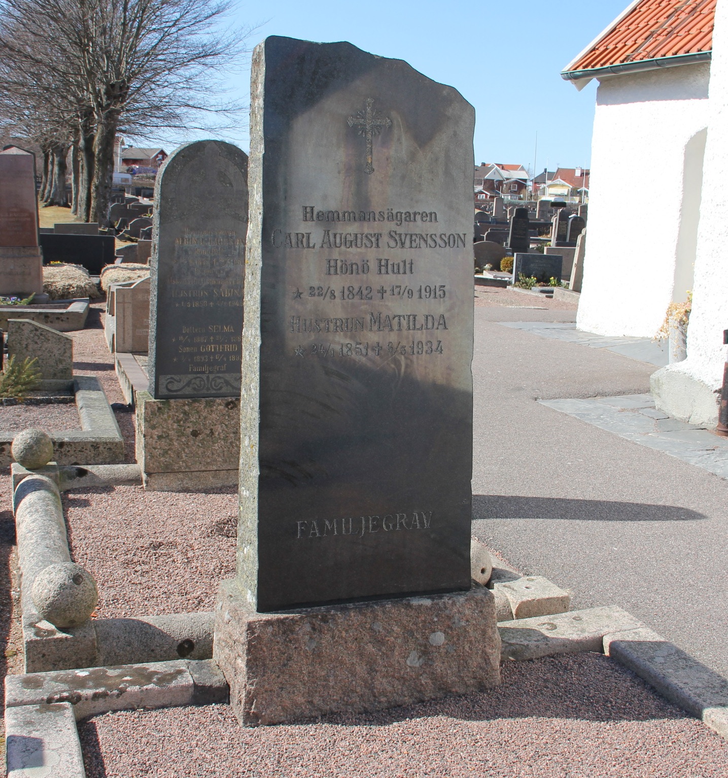 Grav A089 Öckerö Kyrkogård