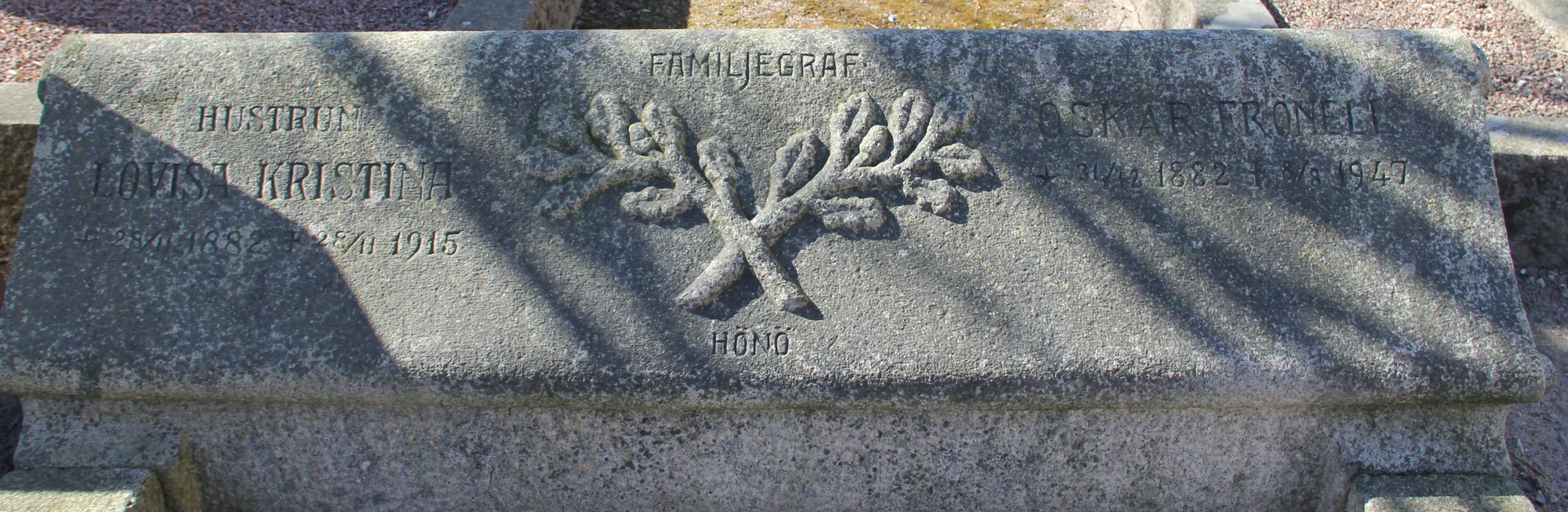 Grav A080 Öckerö Kyrkogård
