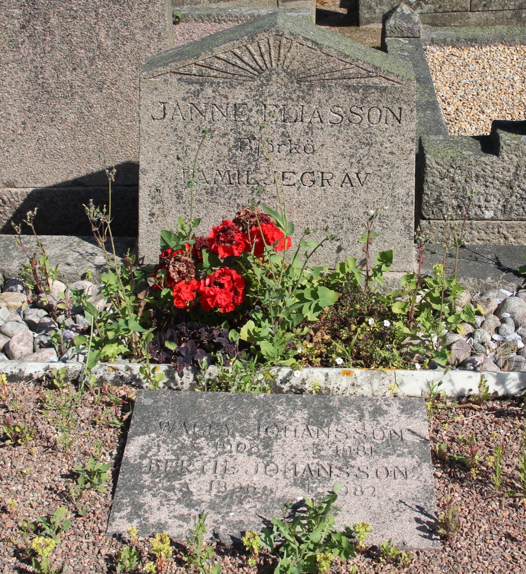 Grav E210 Öckerö Kyrkogård