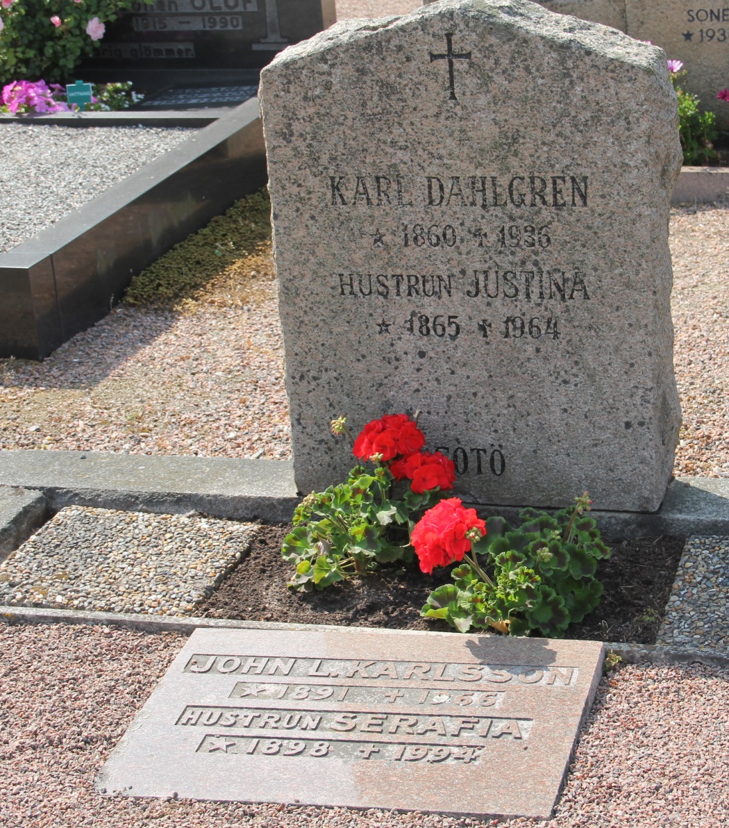 Grav E110 Öckerö Kyrkogård