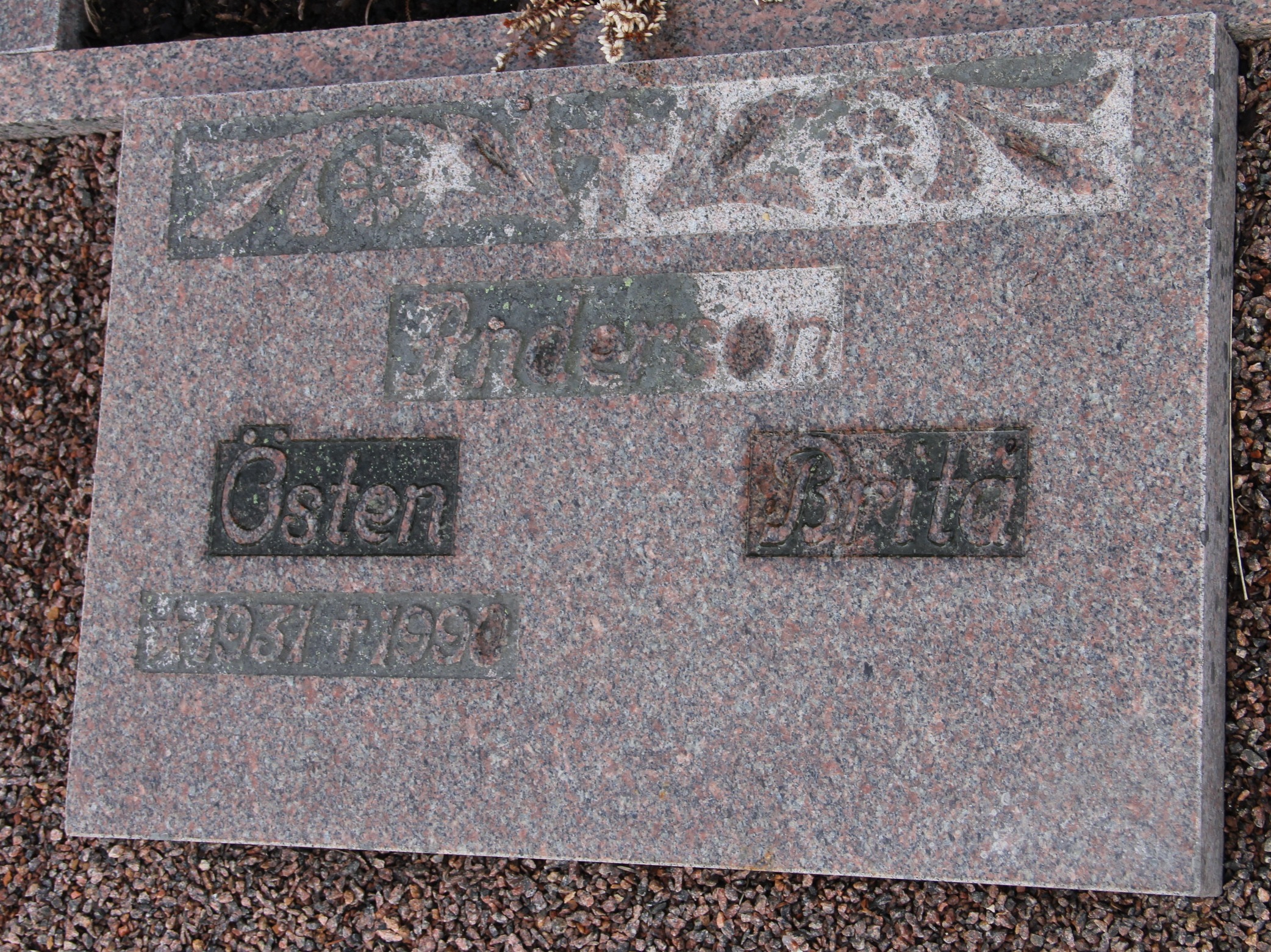 Grav B091 Öckerö Kyrkogård