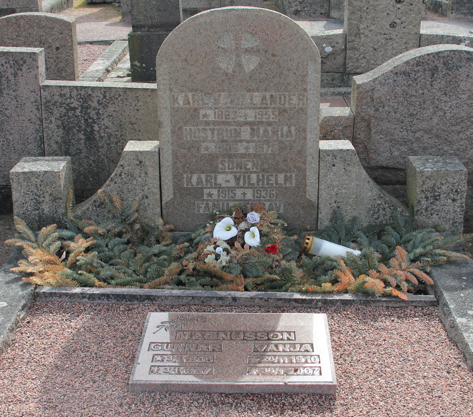 Grav B127 Öckerö Kyrkogård