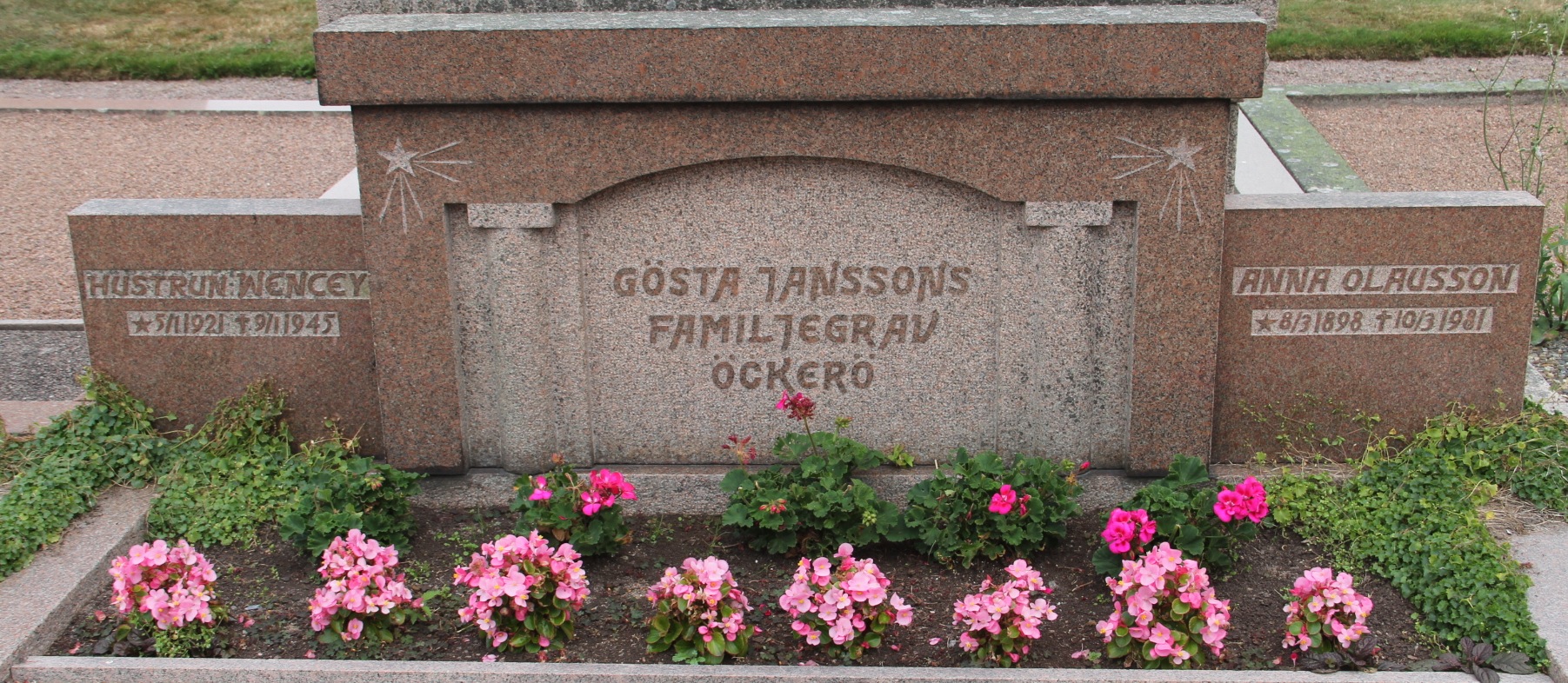 Grav F117 Öckerö Kyrkogård
