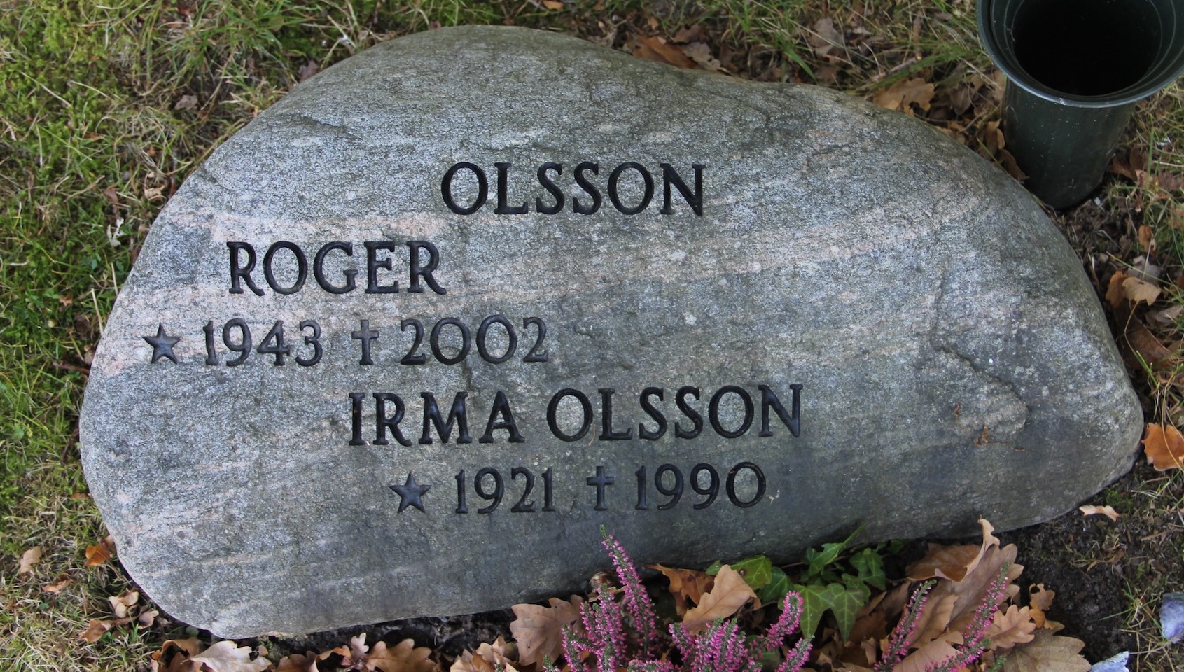 Grav H009 Öckerö Kyrkogård