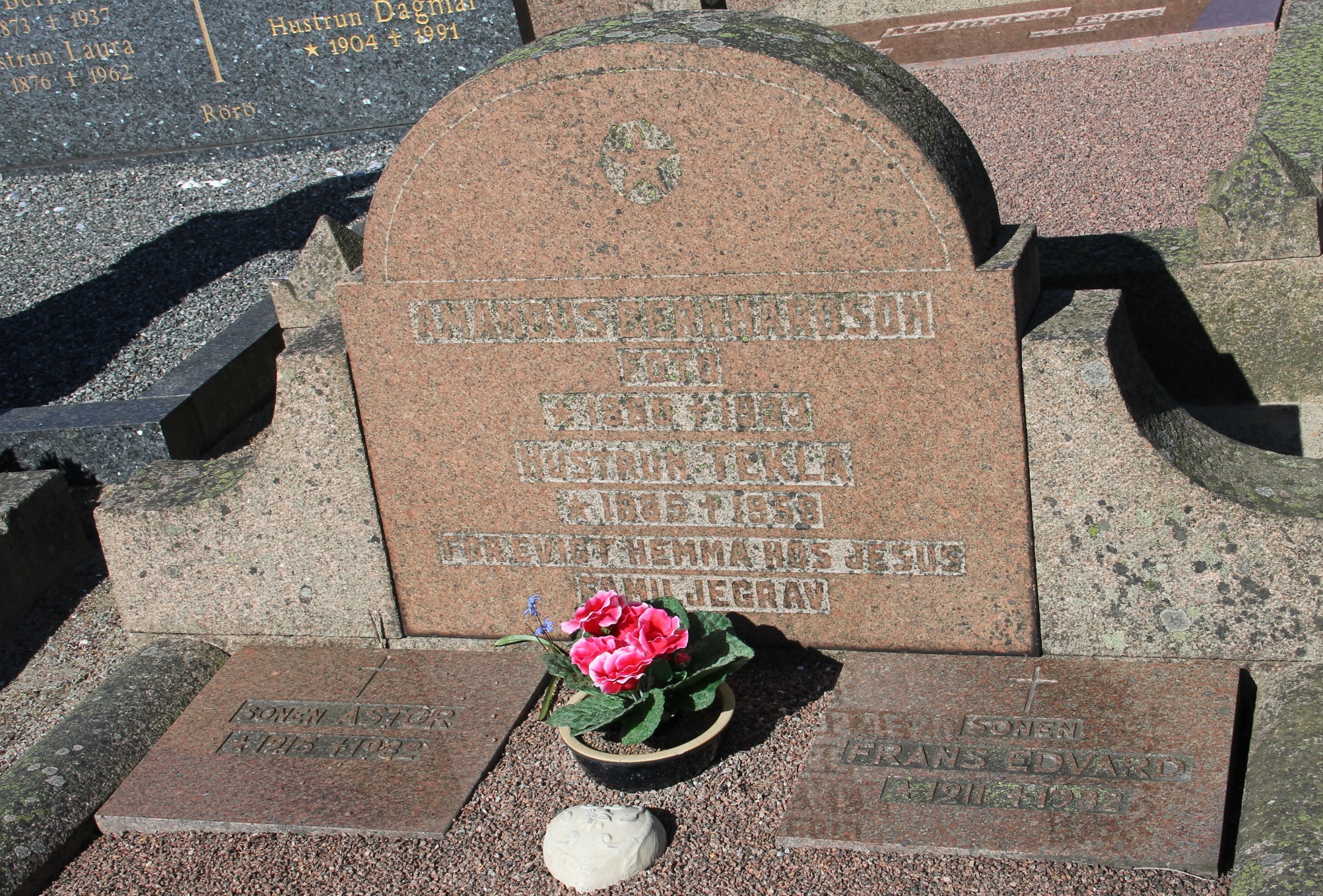 Grav D133 Öckerö Kyrkogård