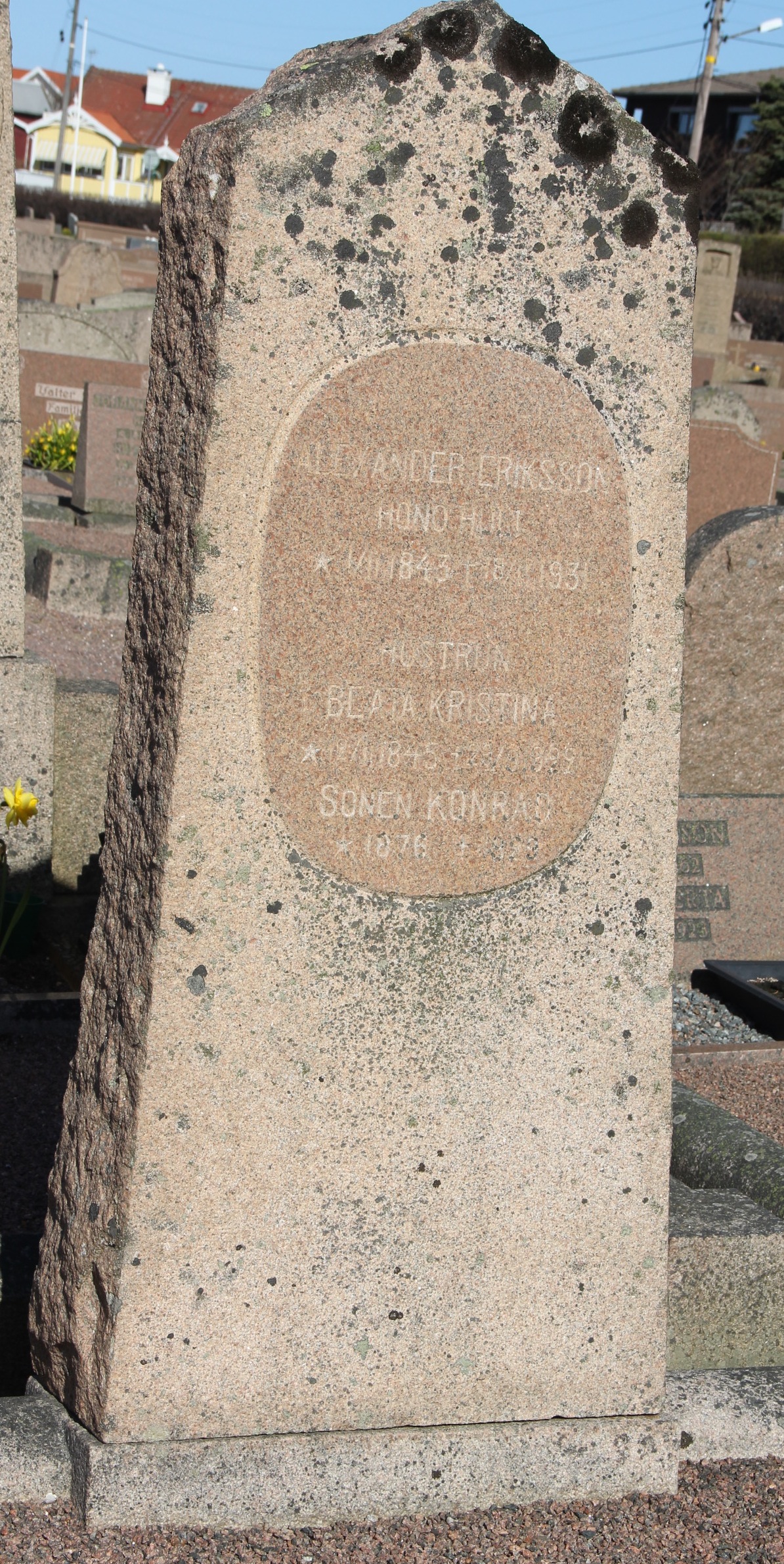 Grav D051 Öckerö Kyrkogård