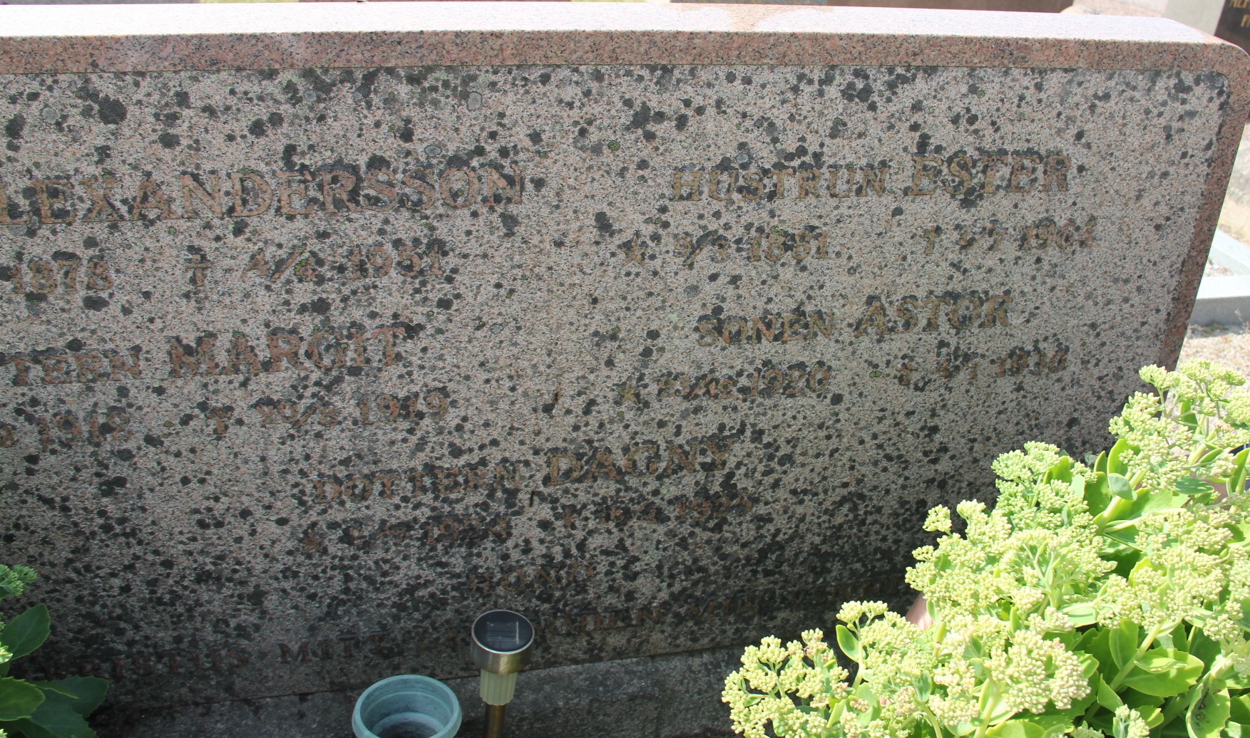 Grav E069 Öckerö Kyrkogård