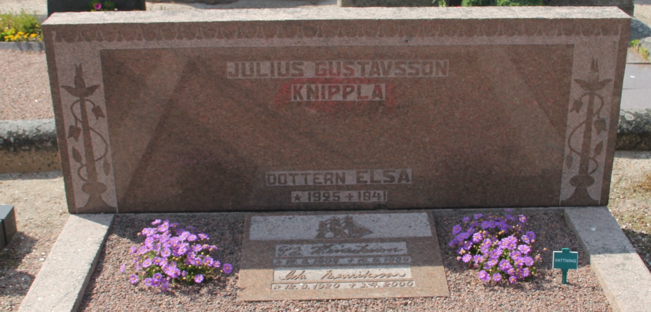 Grav E073 Öckerö Kyrkogård